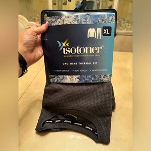 NWT Isotoner 2 pct Men’s Thermal Set